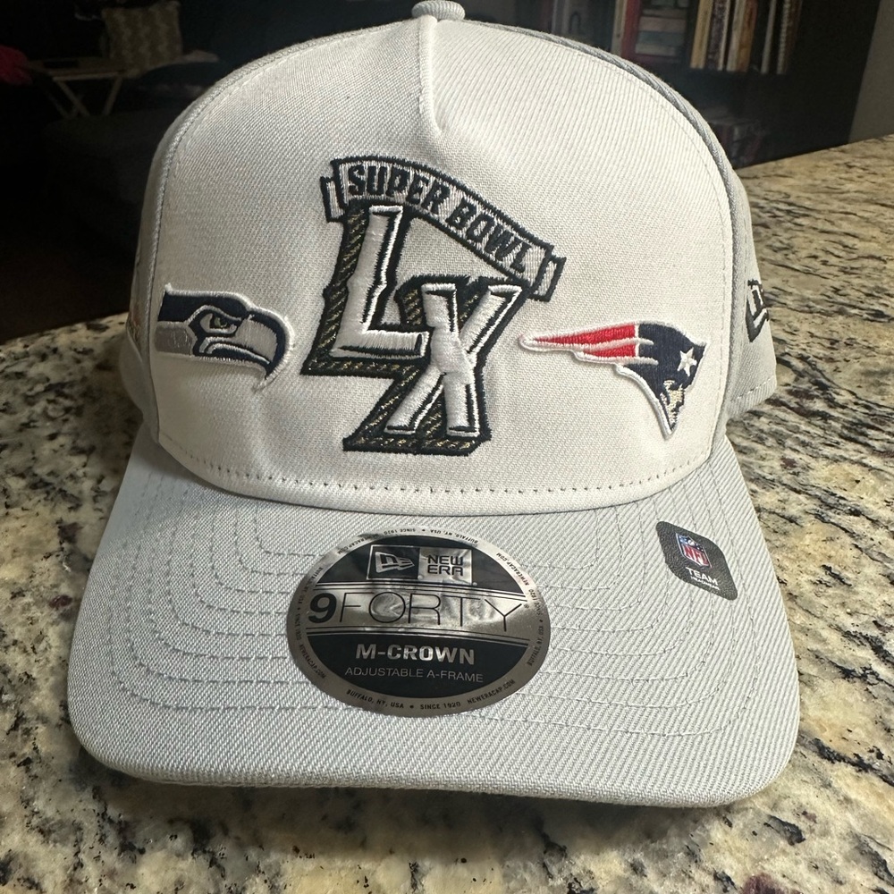 Super Bowl LX New Era Matchup A-Frame Adjustable Hat